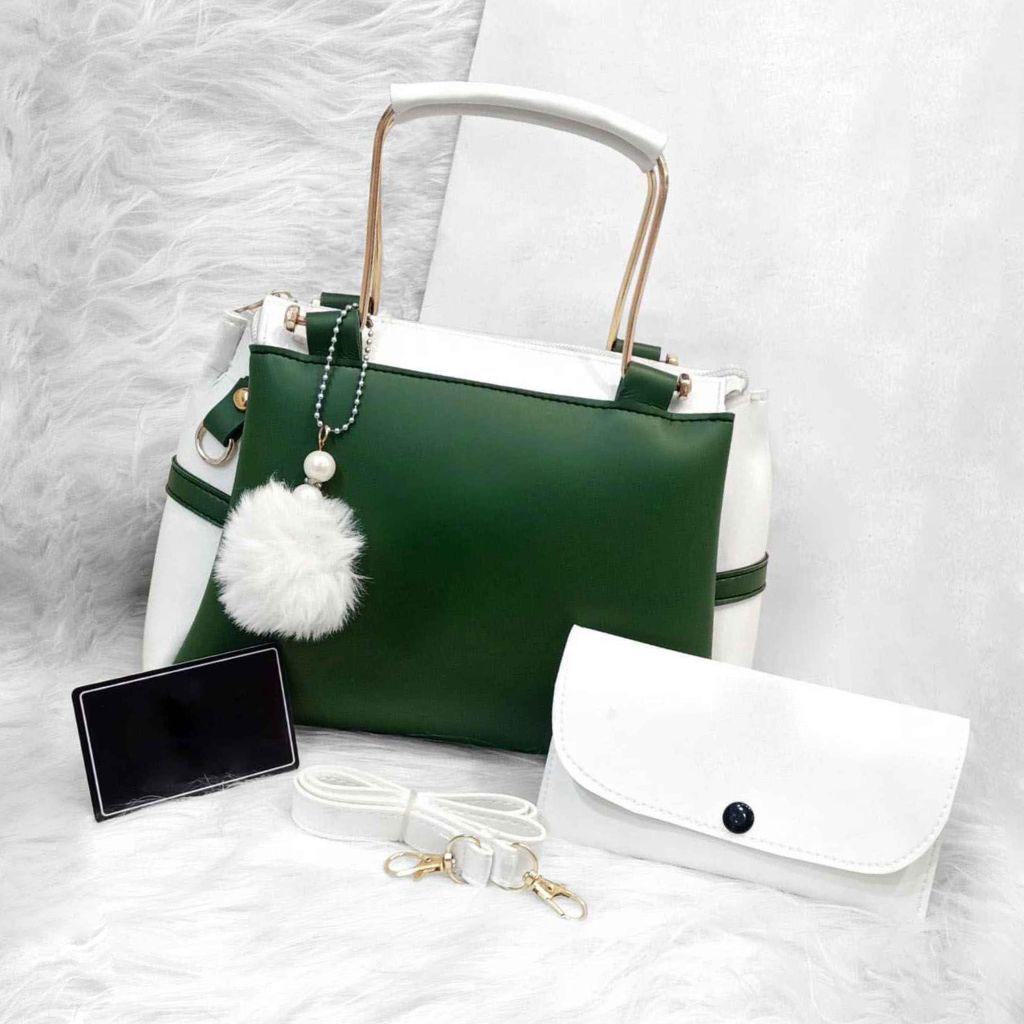 2 Pcs Women's Stylish Hand Bag Set