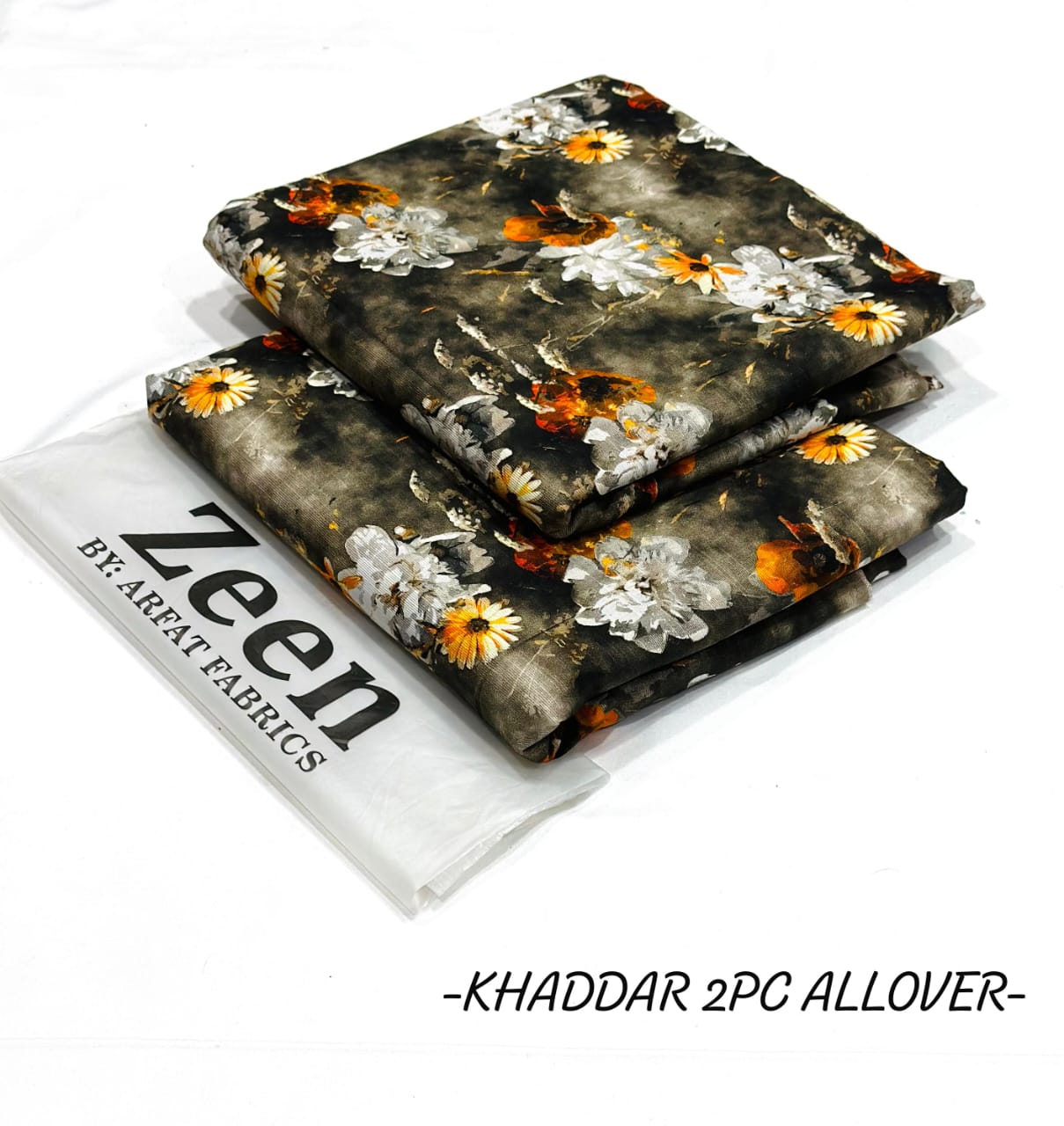 2 Pcs Women's Suit - Soft Khaddar