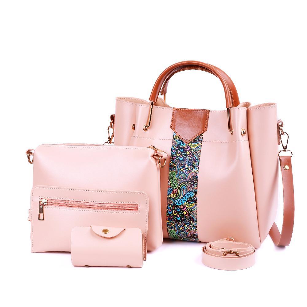 4 Pcs Women's Luxurious Shoulder Bag