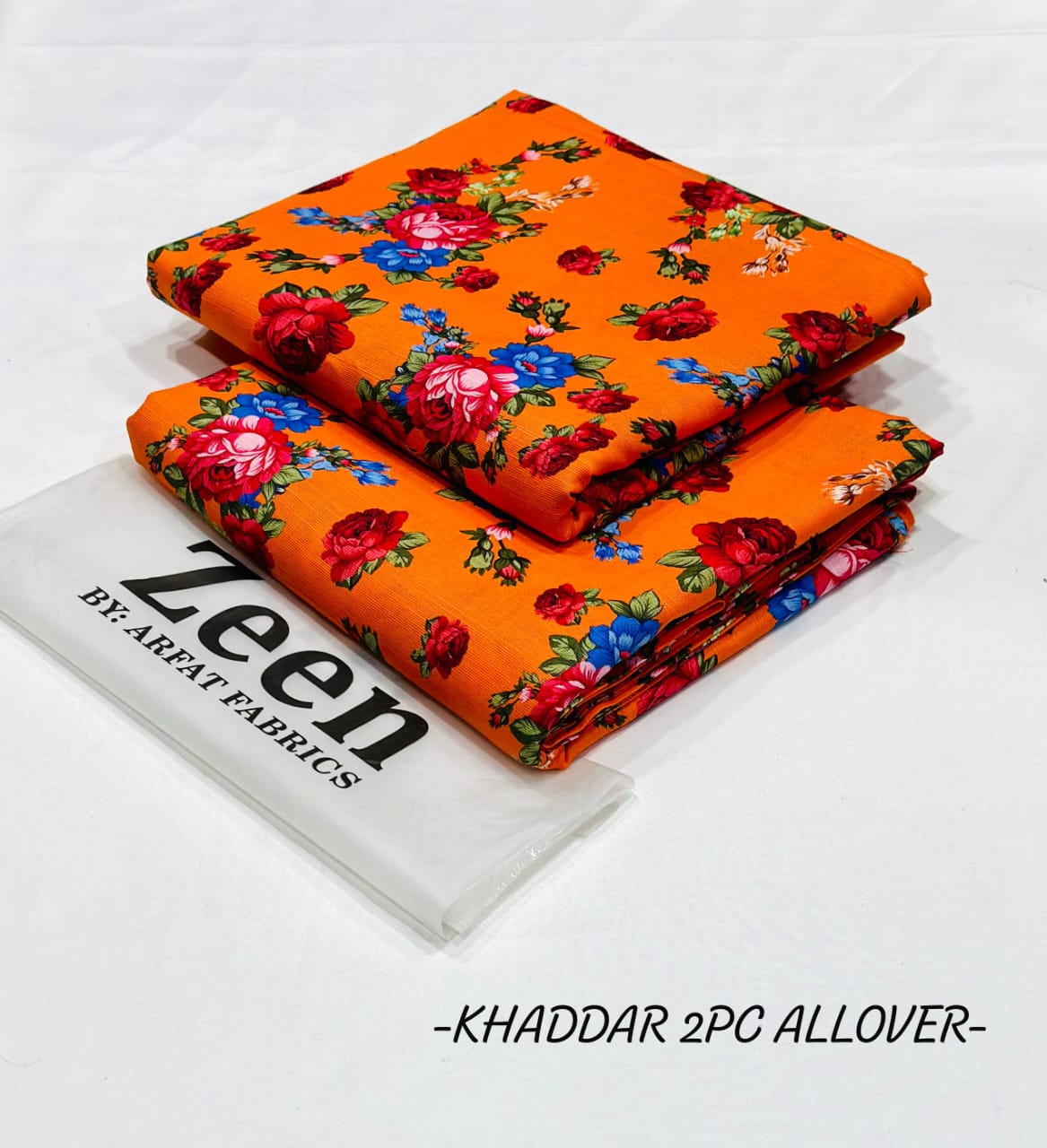 2 Pcs Women's Suit - Soft Khaddar
