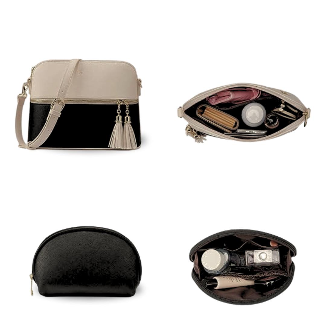 3 Pcs Women's Fancy Leather Shoulder Bag Set