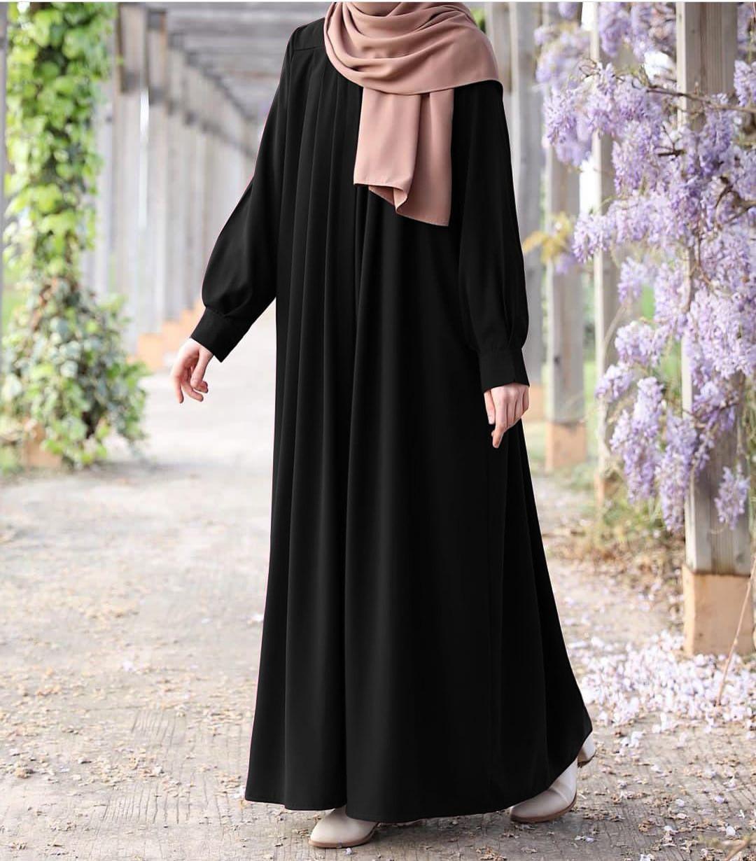 Classic Georgette Plain Abaya