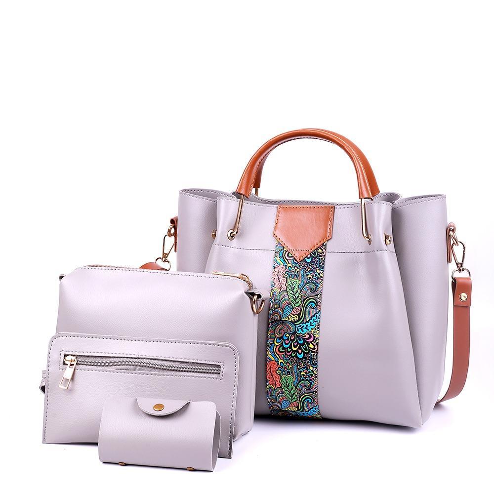 4 Pcs Women's Luxurious Shoulder Bag