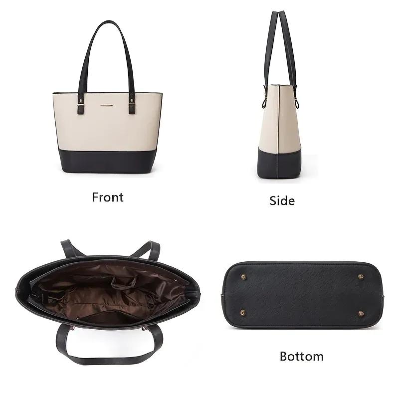 3 Pcs Women's Fancy Leather Shoulder Bag Set