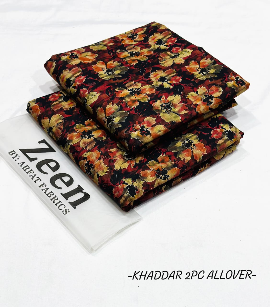 2 Pcs Women's Suit - Soft Khaddar