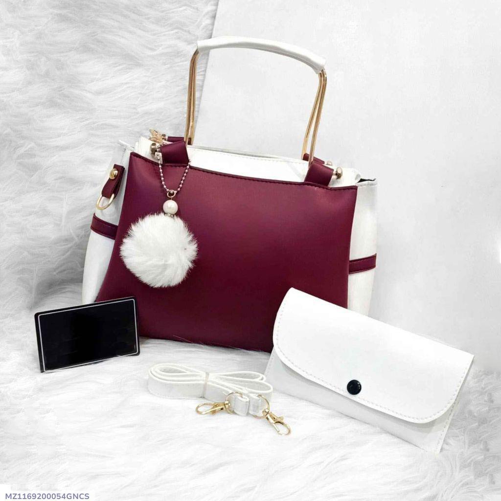 2 Pcs Women's Stylish Hand Bag Set