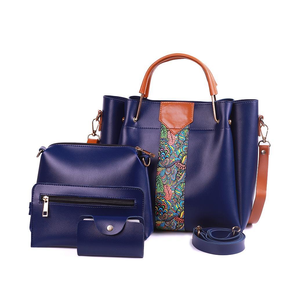 4 Pcs Women's Luxurious Shoulder Bag