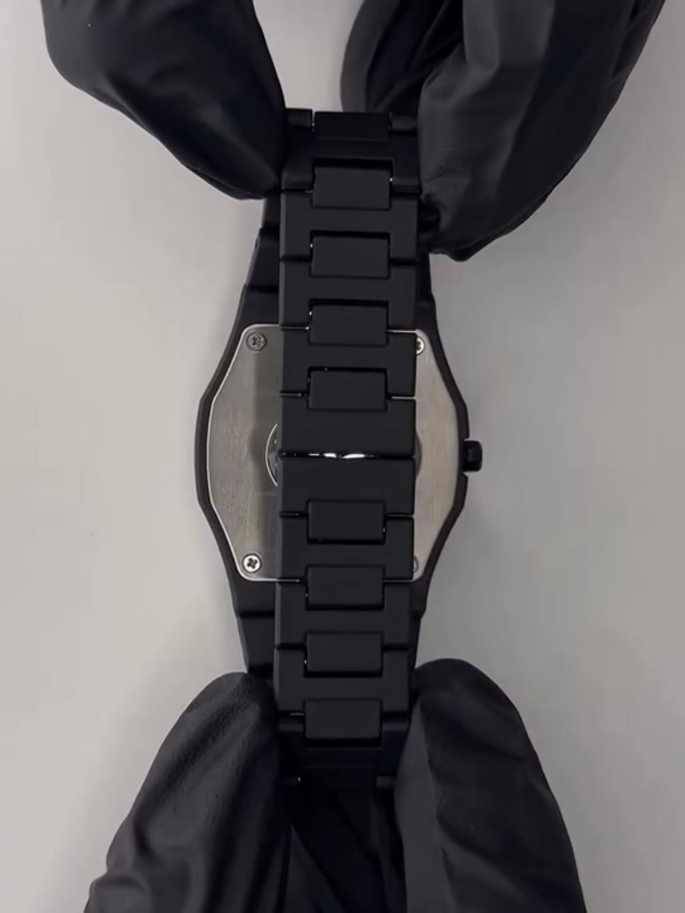 Men's Premium Black Aura Quartz Watch