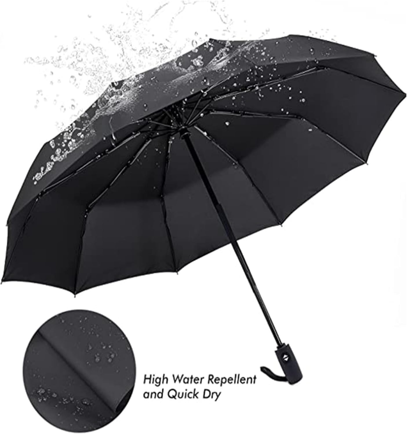Travel Umbrella With Windproof Design