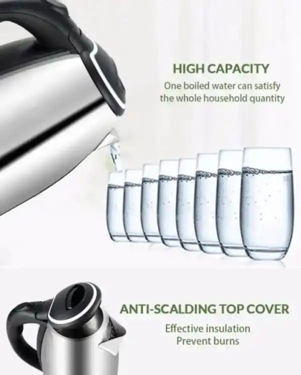 Automatic Electric Kettle - Stainless Steel
