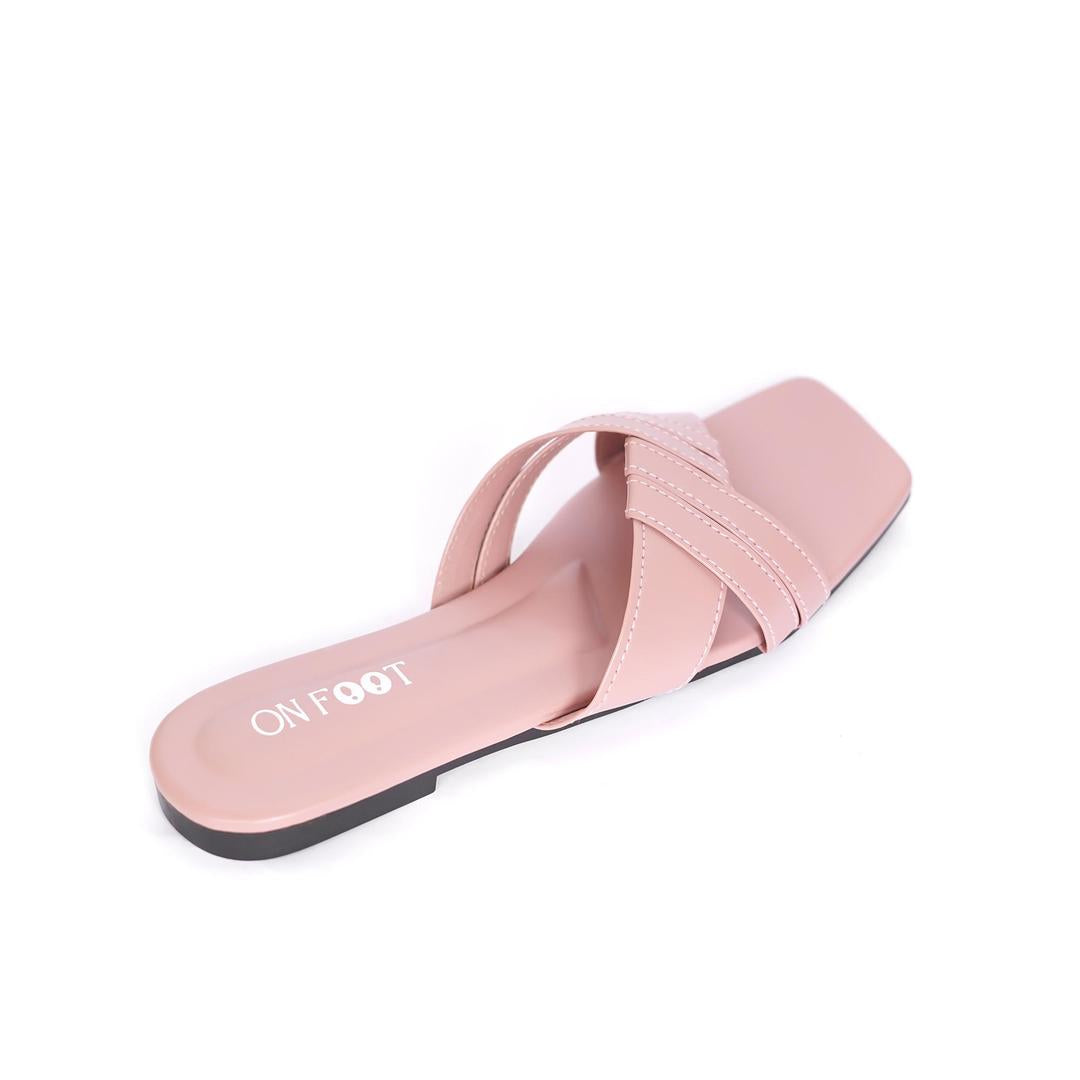 Women's Pink Fancy Flat