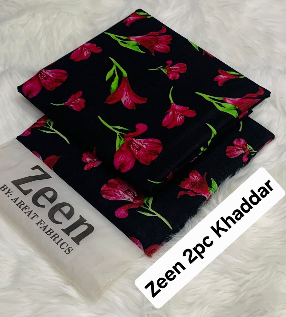 2 Pcs Women's Suit - Soft Khaddar