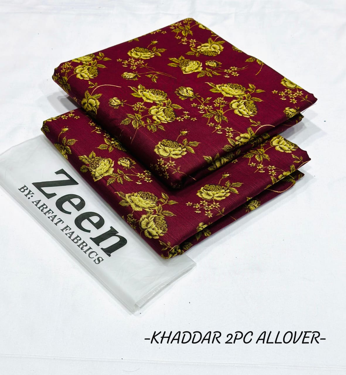 2 Pcs Women's Suit - Soft Khaddar