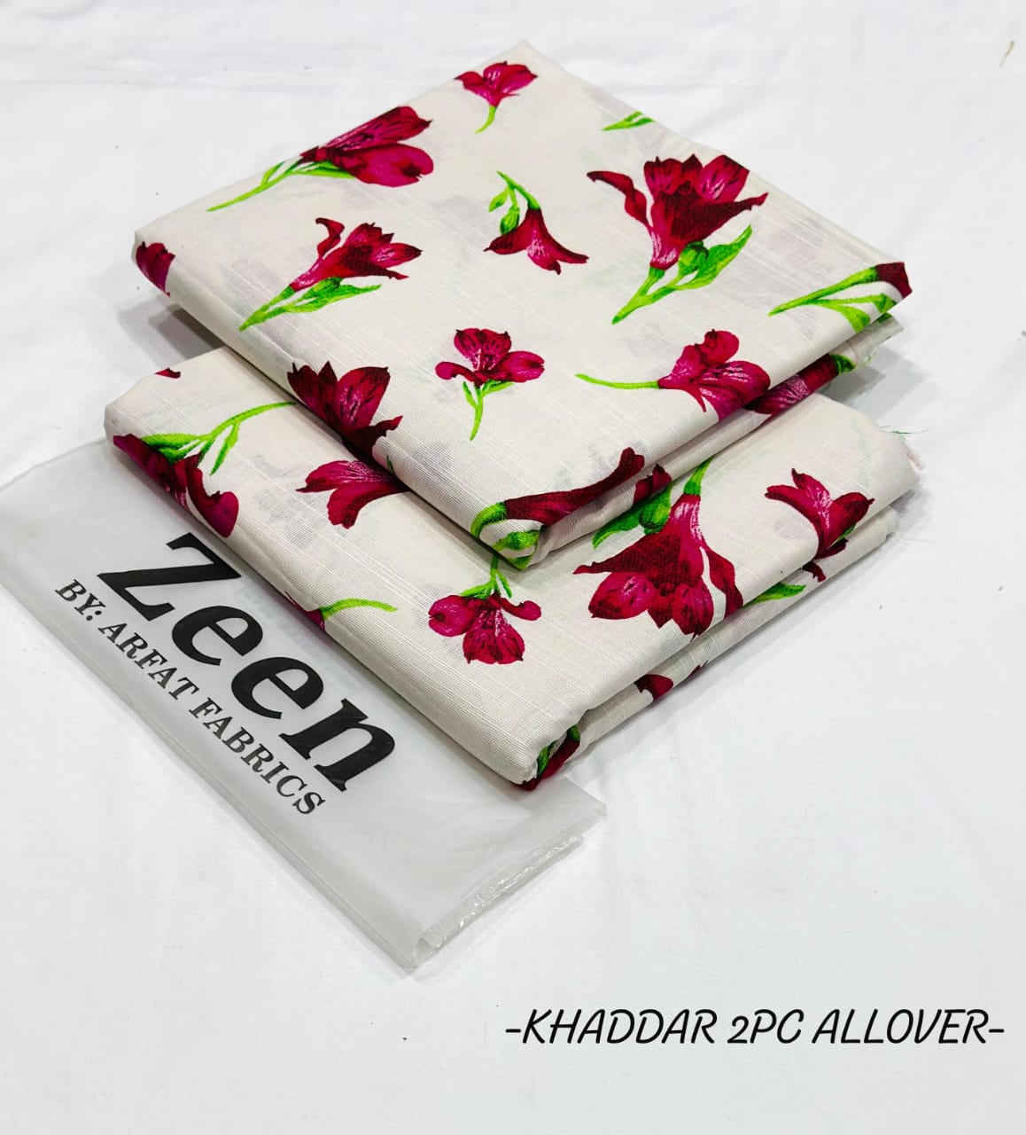 2 Pcs Women's Suit - Soft Khaddar