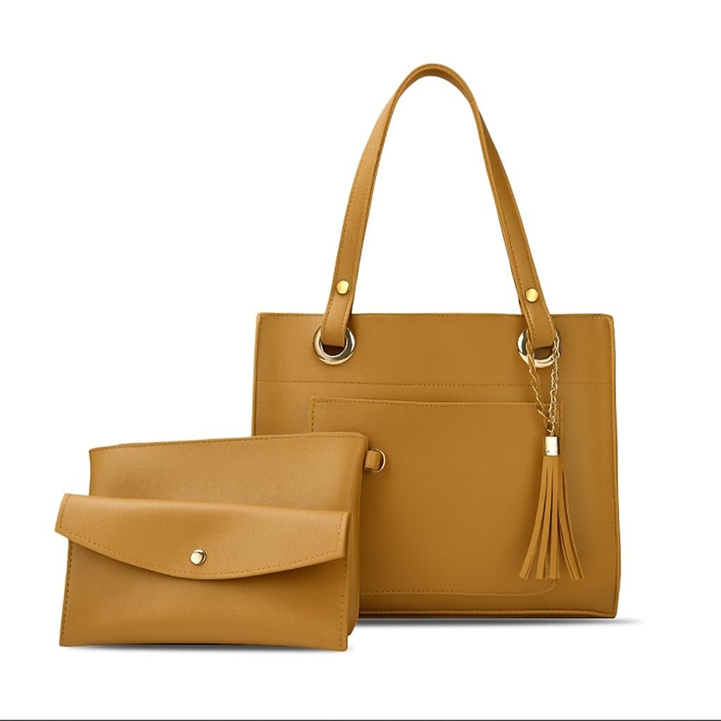 3 Pcs Women's Minimalist Hand Bag Set