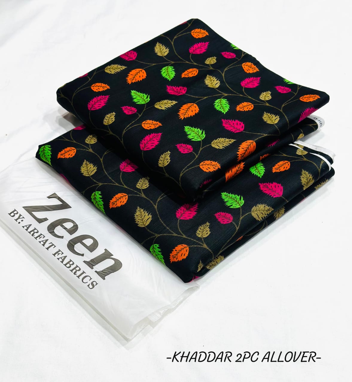 2 Pcs Women's Suit - Soft Khaddar