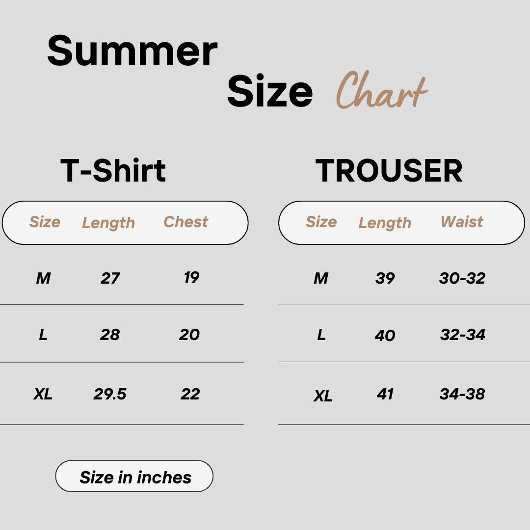 Men's Summer Track Suit - 2 pcs