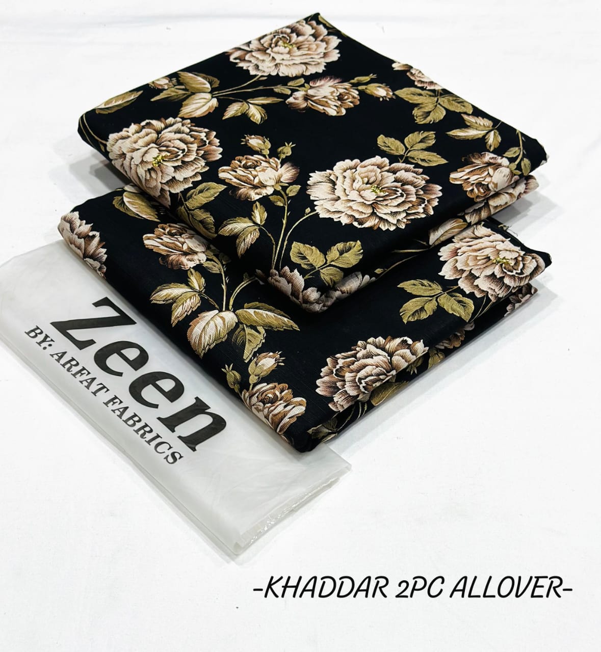 2 Pcs Women's Suit - Soft Khaddar
