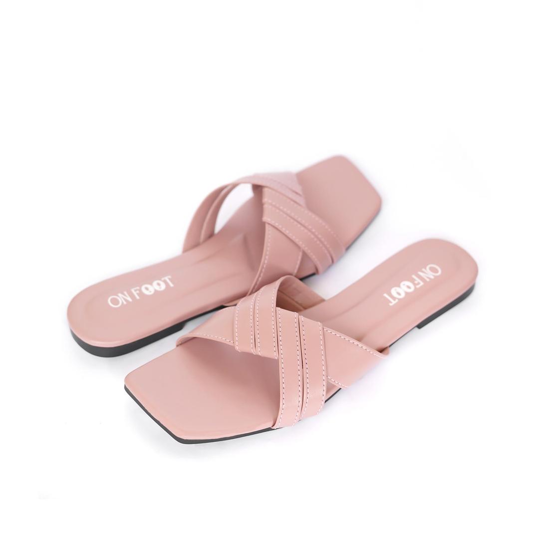 Women's Pink Fancy Flat