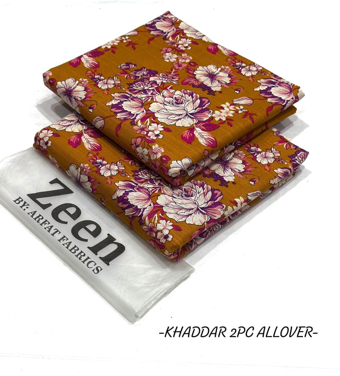 2 Pcs Women's Suit - Soft Khaddar