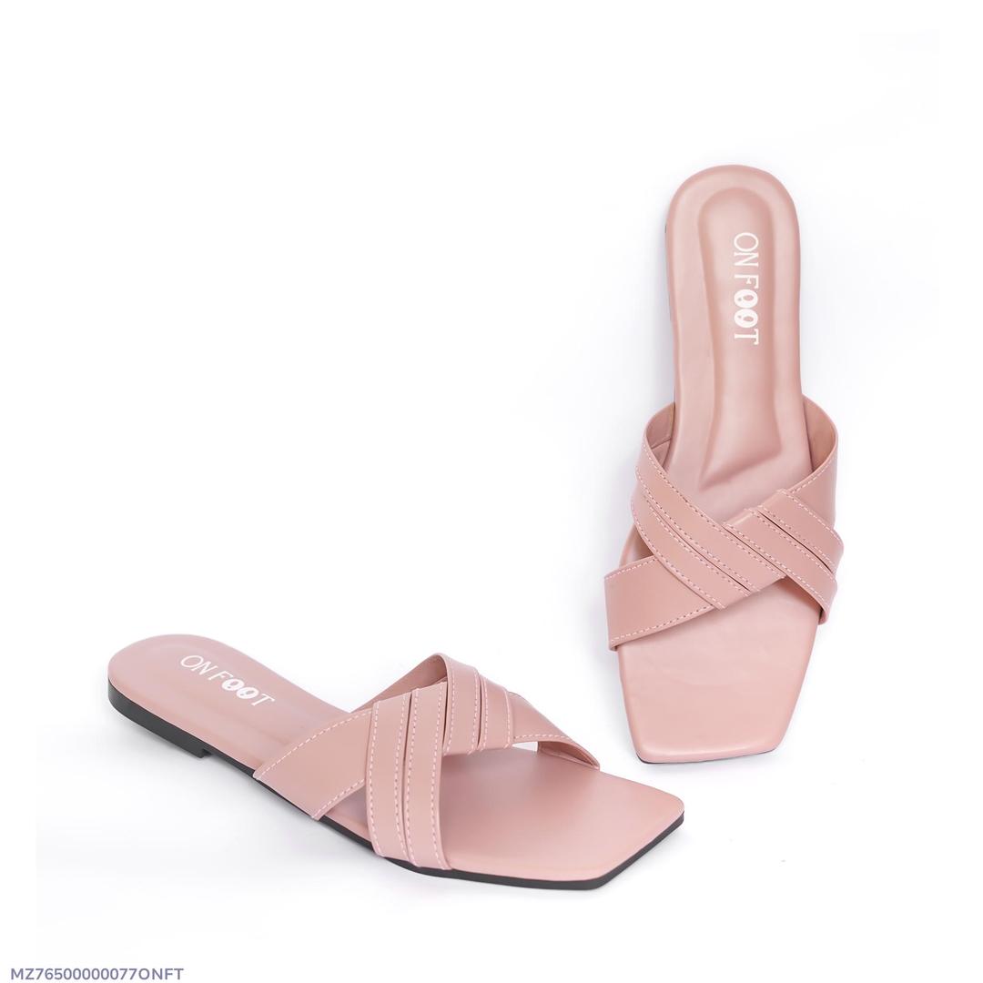 Women's Pink Fancy Flat